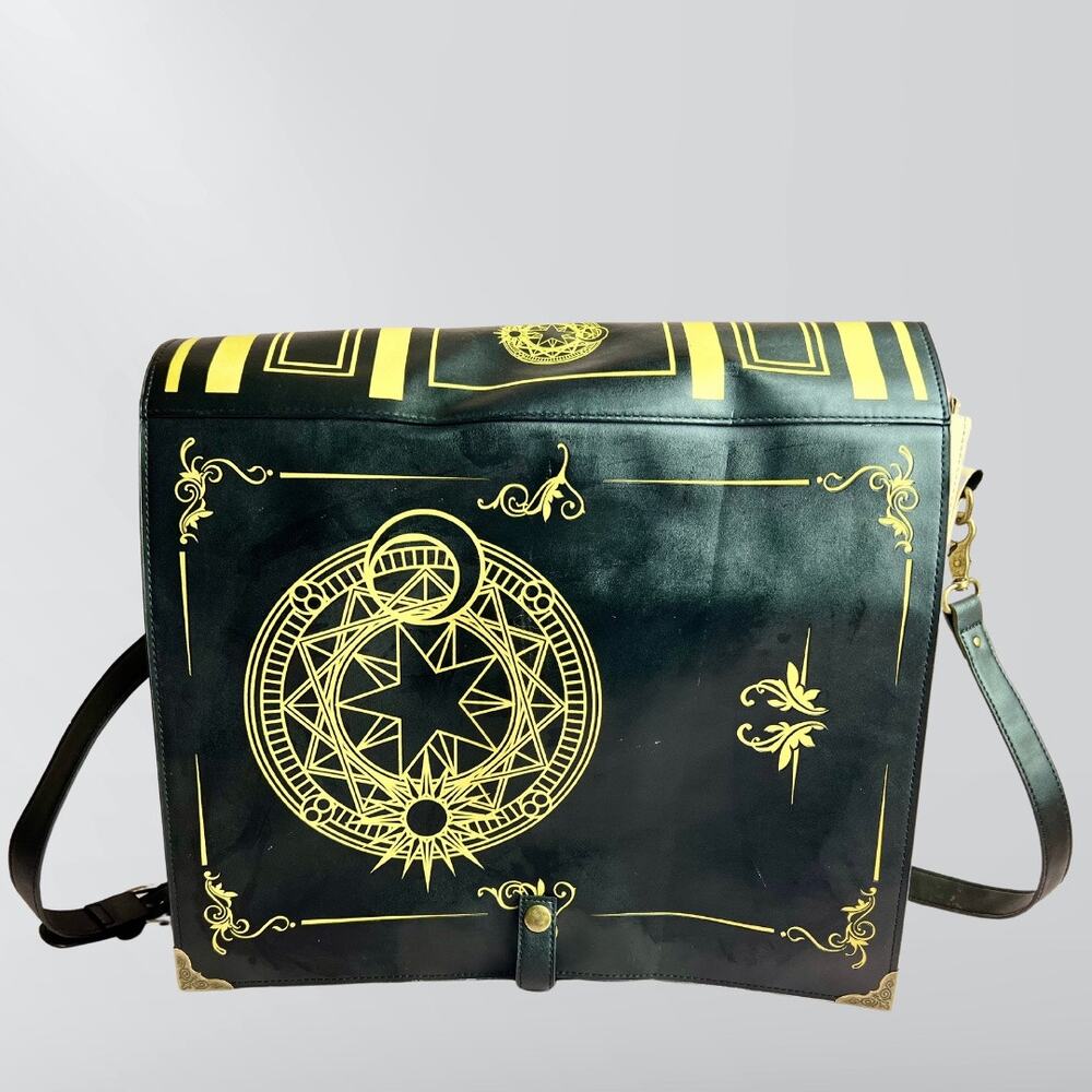 Thinkgeek Black Magic Spell Book Messenger Bag